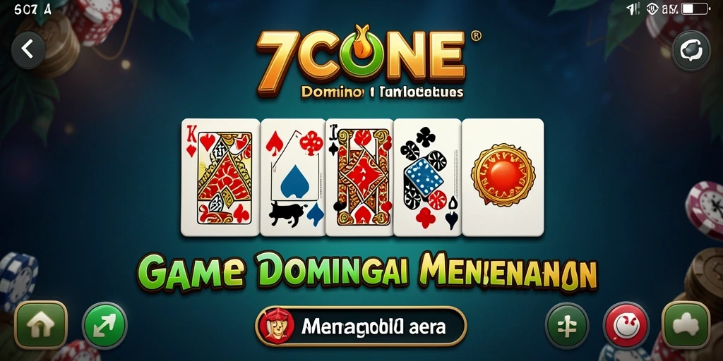 Tampilan gameplay seru dalam permainan Domino.