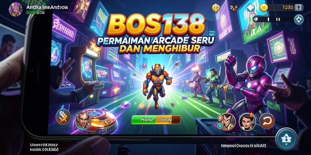 Tampilan gameplay seru dan menarik dari BOS138.