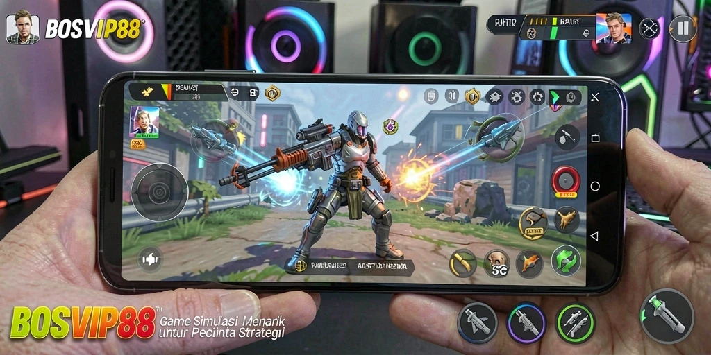 Tampilan gameplay menarik dari BOSVIP88 dengan elemen strategi yang mendalam.
