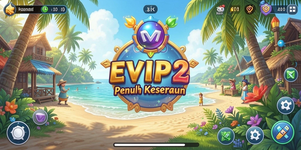 Screenshot EVIP2 menampilkan momen gameplay yang seru dan santai.