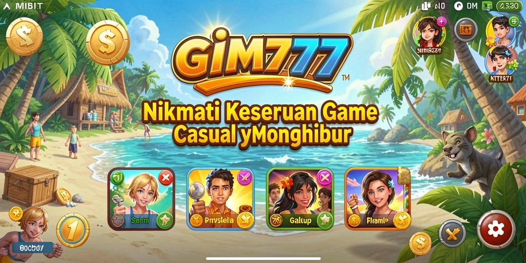 Tampilkan pengalaman gameplay GIM777 yang seru dan menantang.
