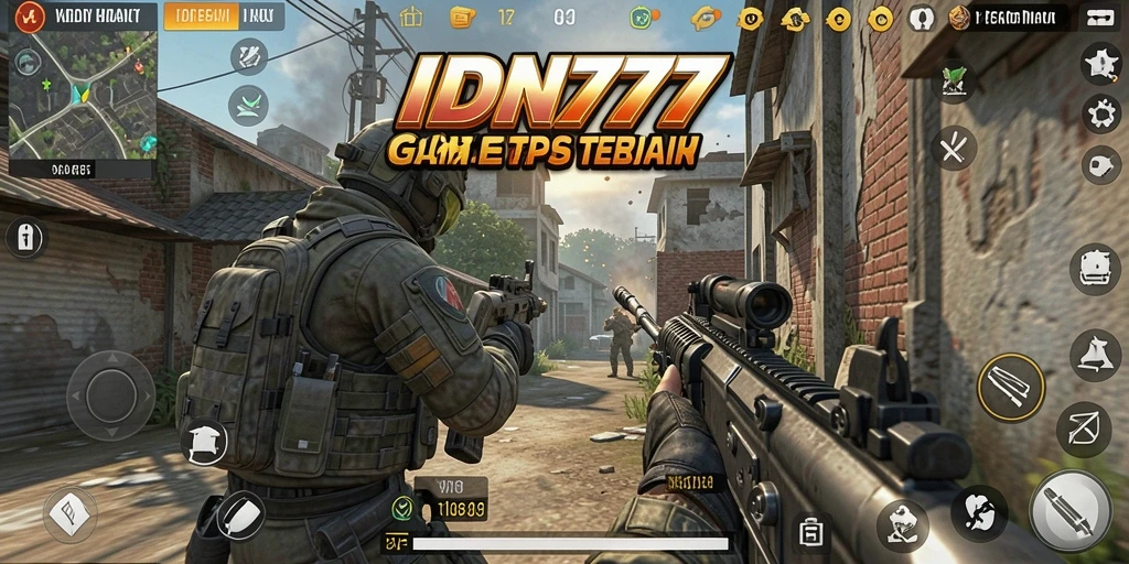 Tampilan gameplay seru dalam IDN777 yang mendebarkan.
