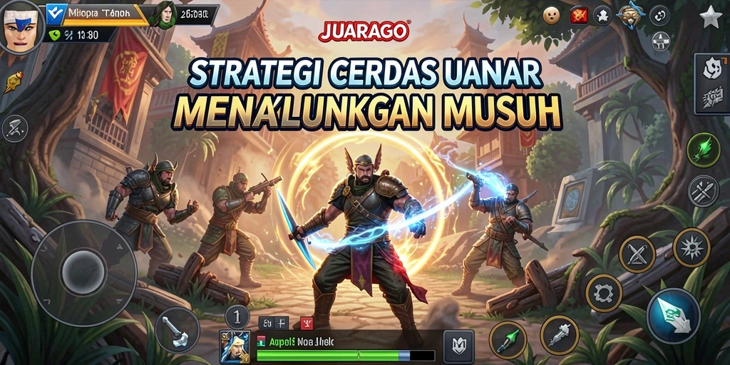 Tampilan gameplay JUARAGO yang memikat dan penuh strategi.