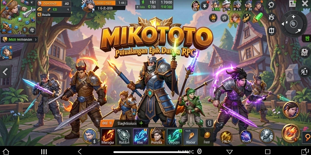 Tampilan gameplay MIKOTOTO yang memukau dan penuh aksi.