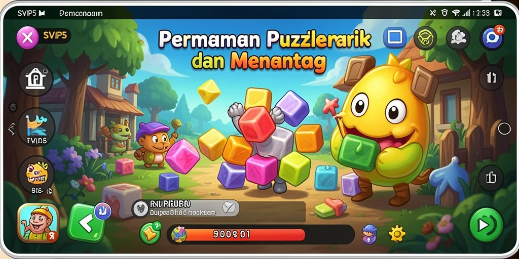 Tampilan gameplay menantang dari SVIP5 yang menarik.