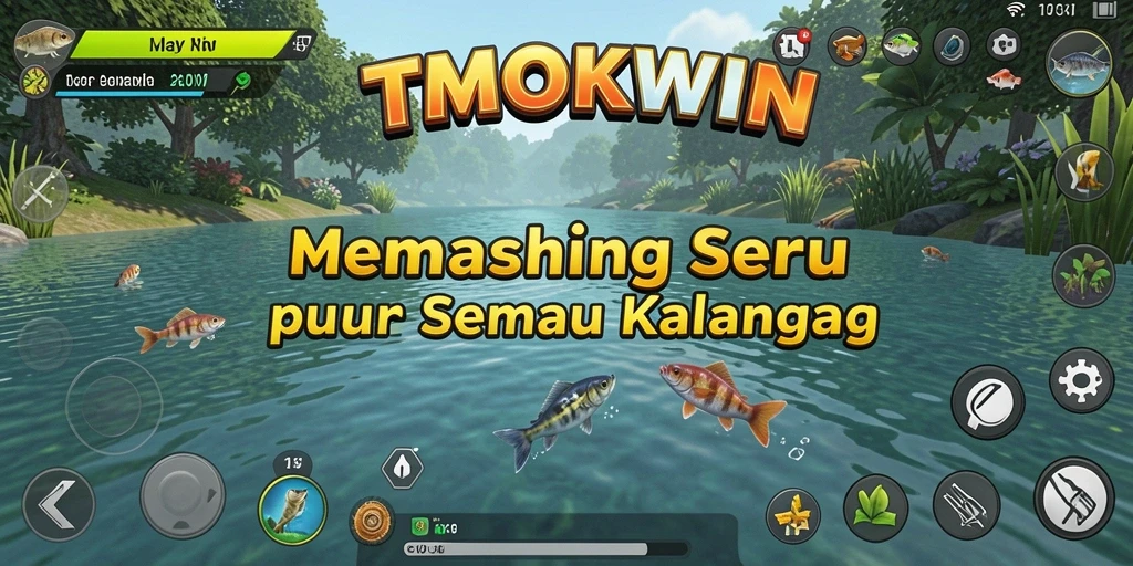 Tangkapan ikan besar dalam gameplay TMOKWIN yang seru dan menantang.