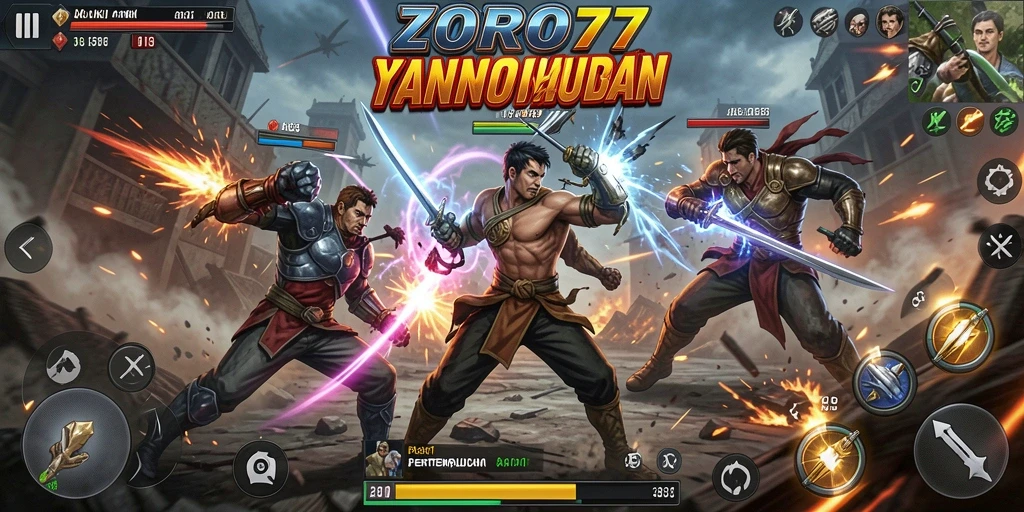 Tampilan Gameplay ZORO77 yang Seru dan Mendebarkan
