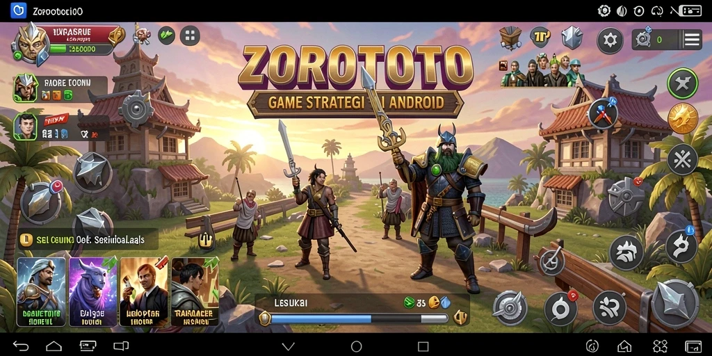 Tampilan menarik dan gameplay seru ZOROTOTO.